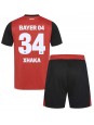 Bayer Leverkusen Granit Xhaka #34 Kotipaita Lasten 2024-25 Lyhythihainen (+ shortsit)